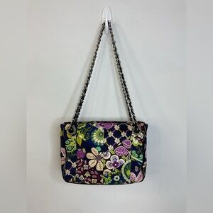 Vera Bradley Floral Nightingale Chain Handbag